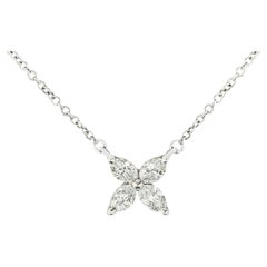 Tiffany & Co. Ciondolo Victoria in platino con diamante 0,32ct TDW 14476679