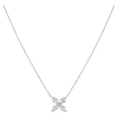 Tiffany & Co. Platinum Diamond Victoria Pendant 0.81ct TDW 14743715