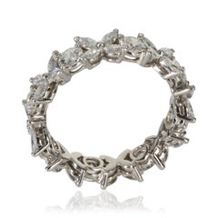 Tiffany & Co. Platinum Diamond Victoria Ring