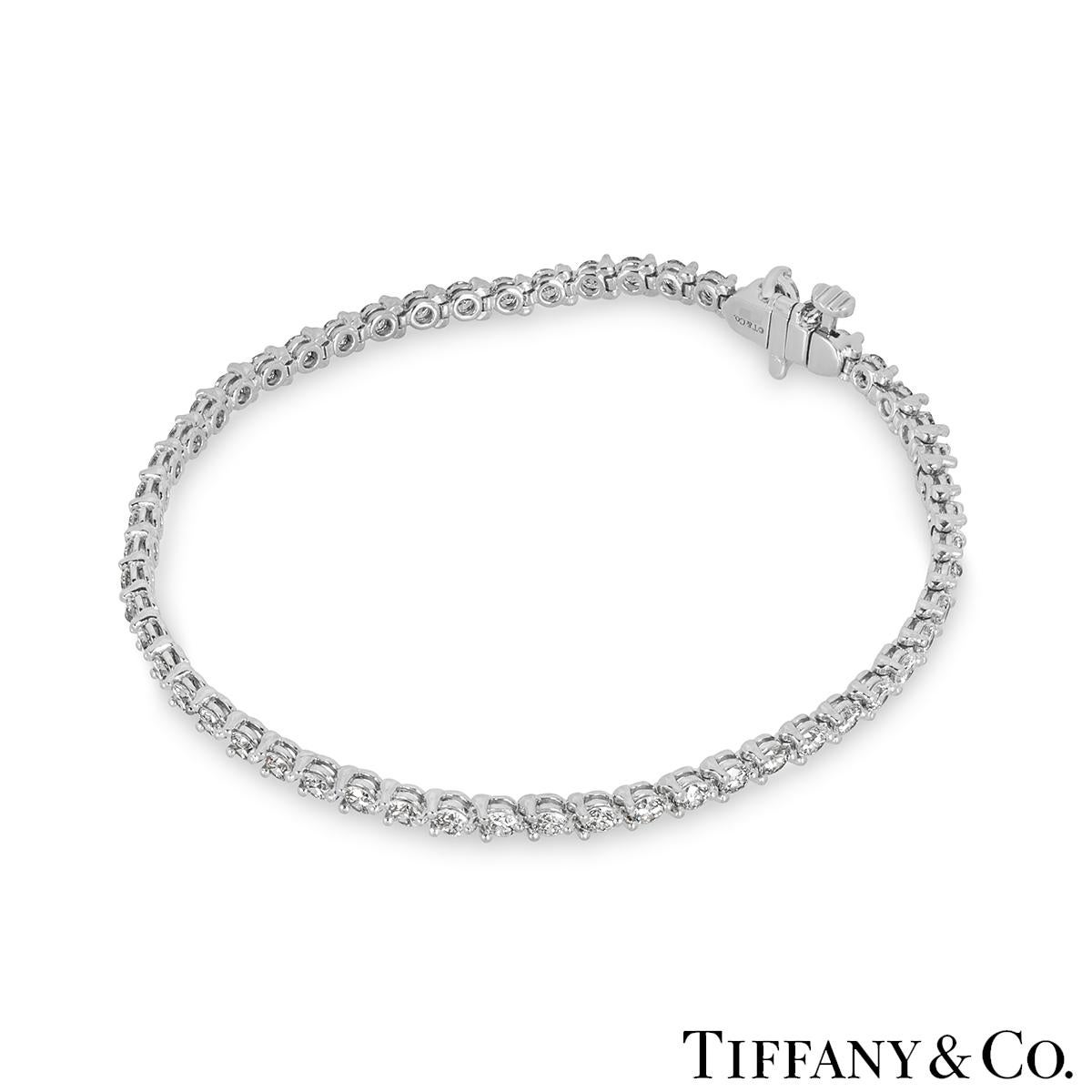 tiffany diamond tennis bracelet