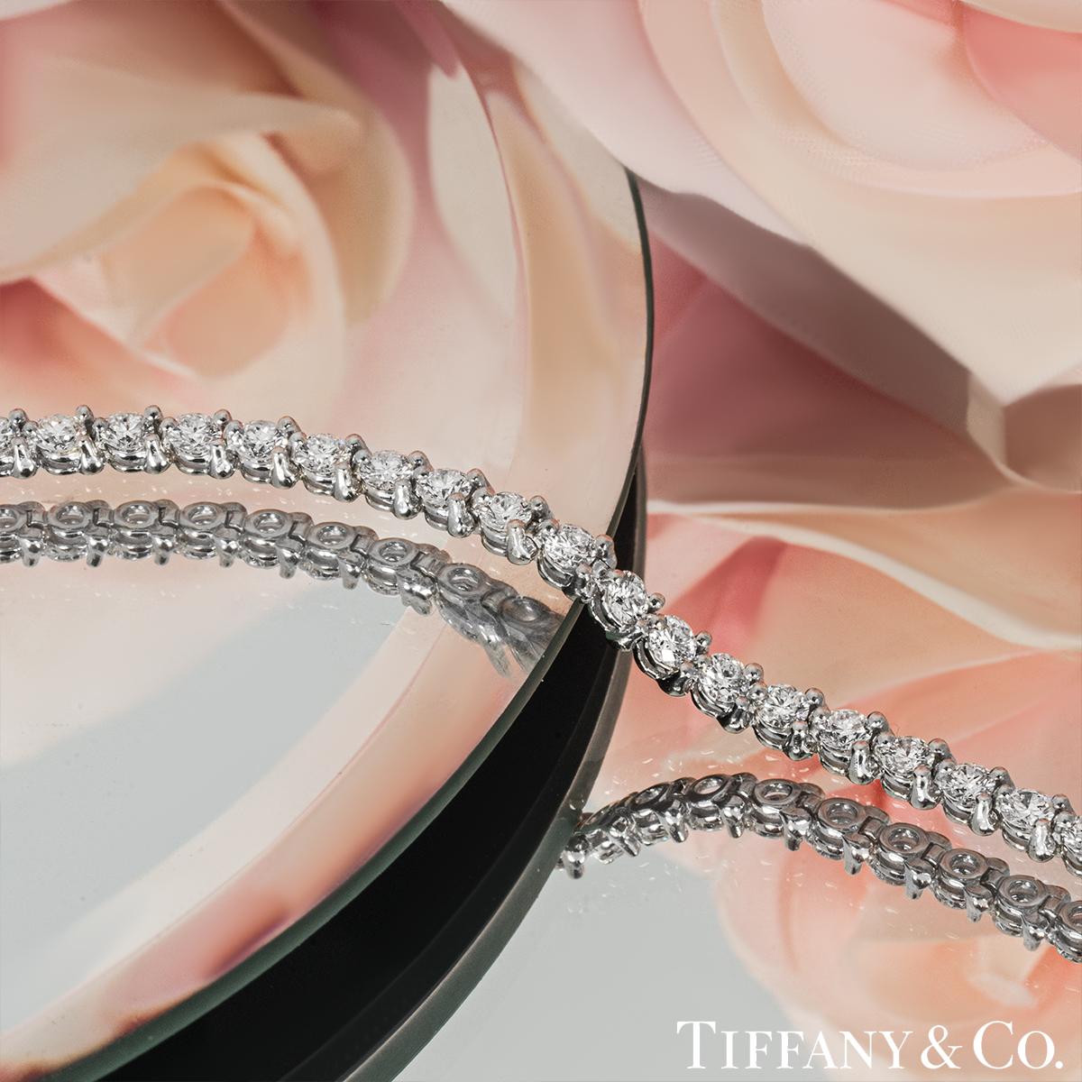 Women's Tiffany & Co. Platinum Diamond Victoria Tennis Bracelet