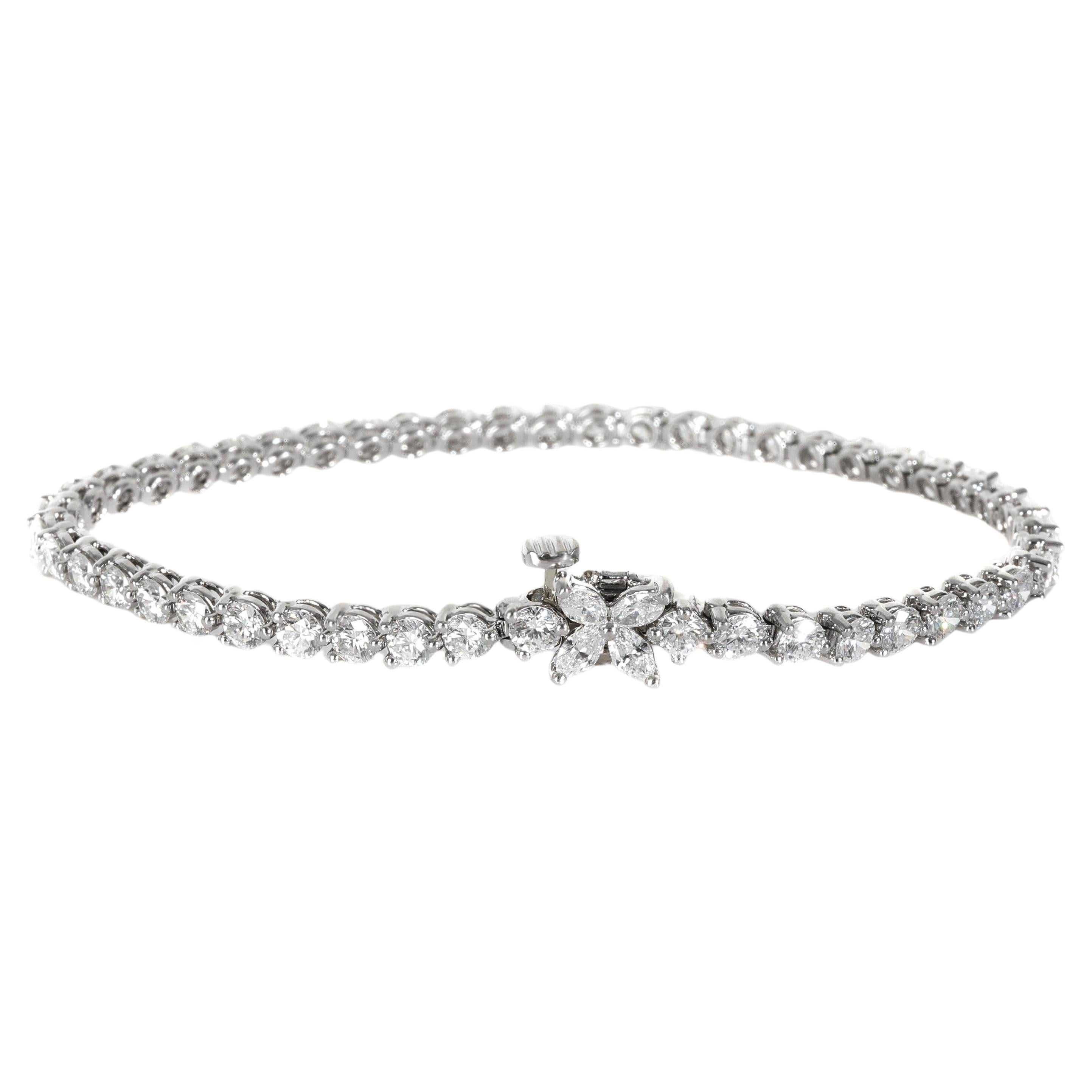 Tiffany
Co. Pulsera de tenis Victoria de platino y diamantes