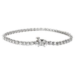Tiffany & Co. Platinum Diamond Victoria Tennis Bracelet