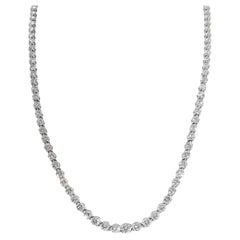 Tiffany & Co. Platinum Diamond Victoria Tennis Necklace
