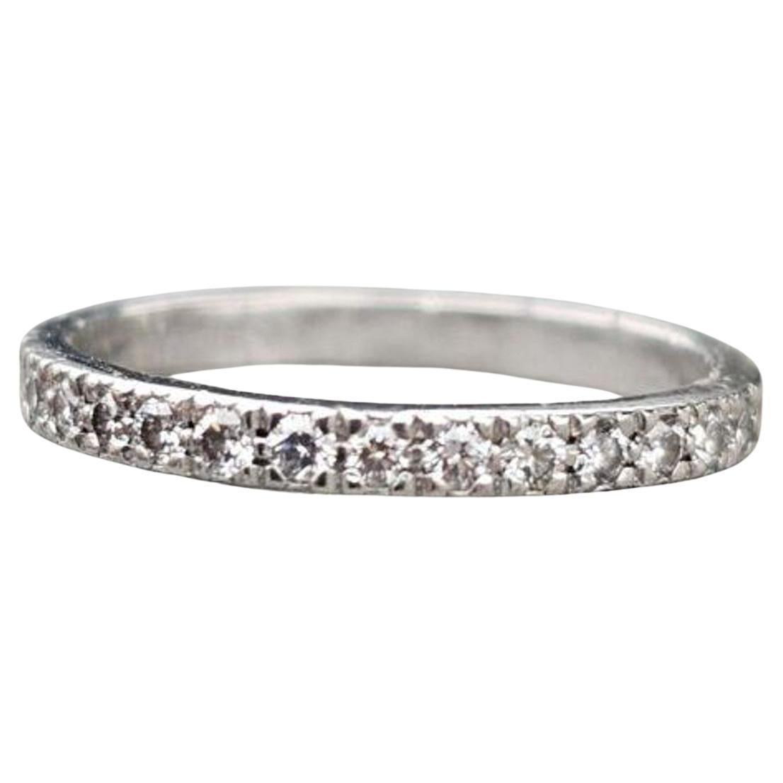 Tiffany & Co.  Platin Diamant-Hochzeitsring Soleste Gr. 5