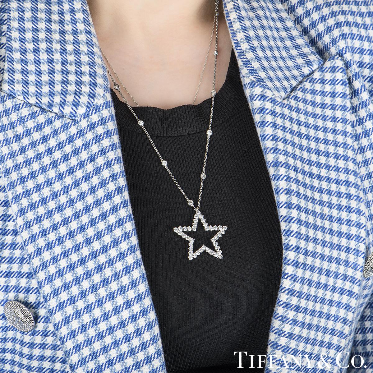 tiffany and co star necklace