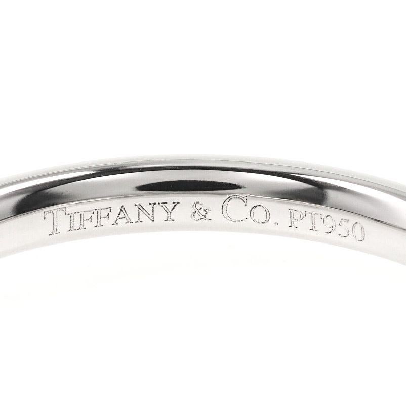 Women's Tiffany & Co. Platinum Elsa Peretti Curved Wedding Band Ring 6