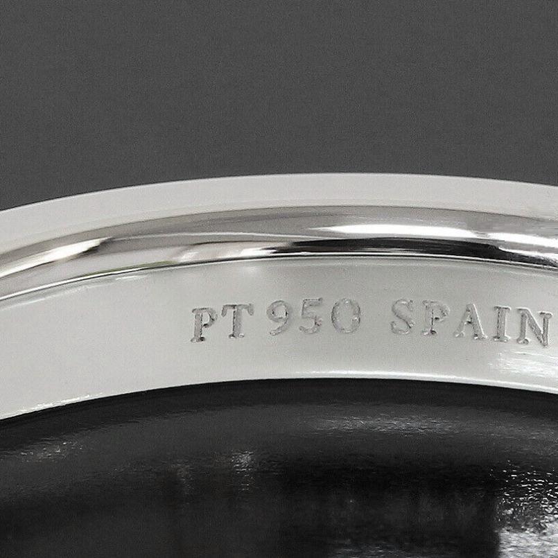 Tiffany & Co. Platinum Elsa Peretti Stacking Band Ring In Excellent Condition For Sale In Los Angeles, CA