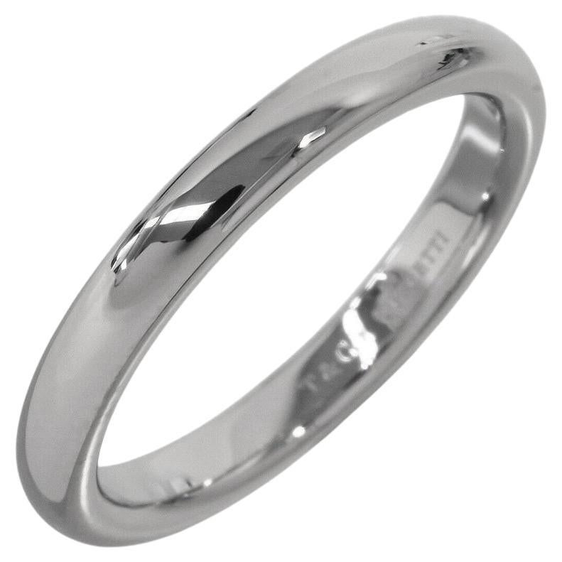 Tiffany & Co. Platinum Elsa Peretti Stacking Band Ring For Sale