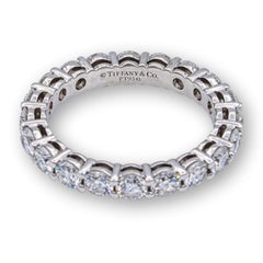 Tiffany & Co. Platinum Embrace Diamond Full Circle Band Eternity Ring 1.64 Cts