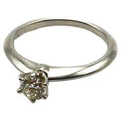 Tiffany & Co. Platinum Engagement Ring 