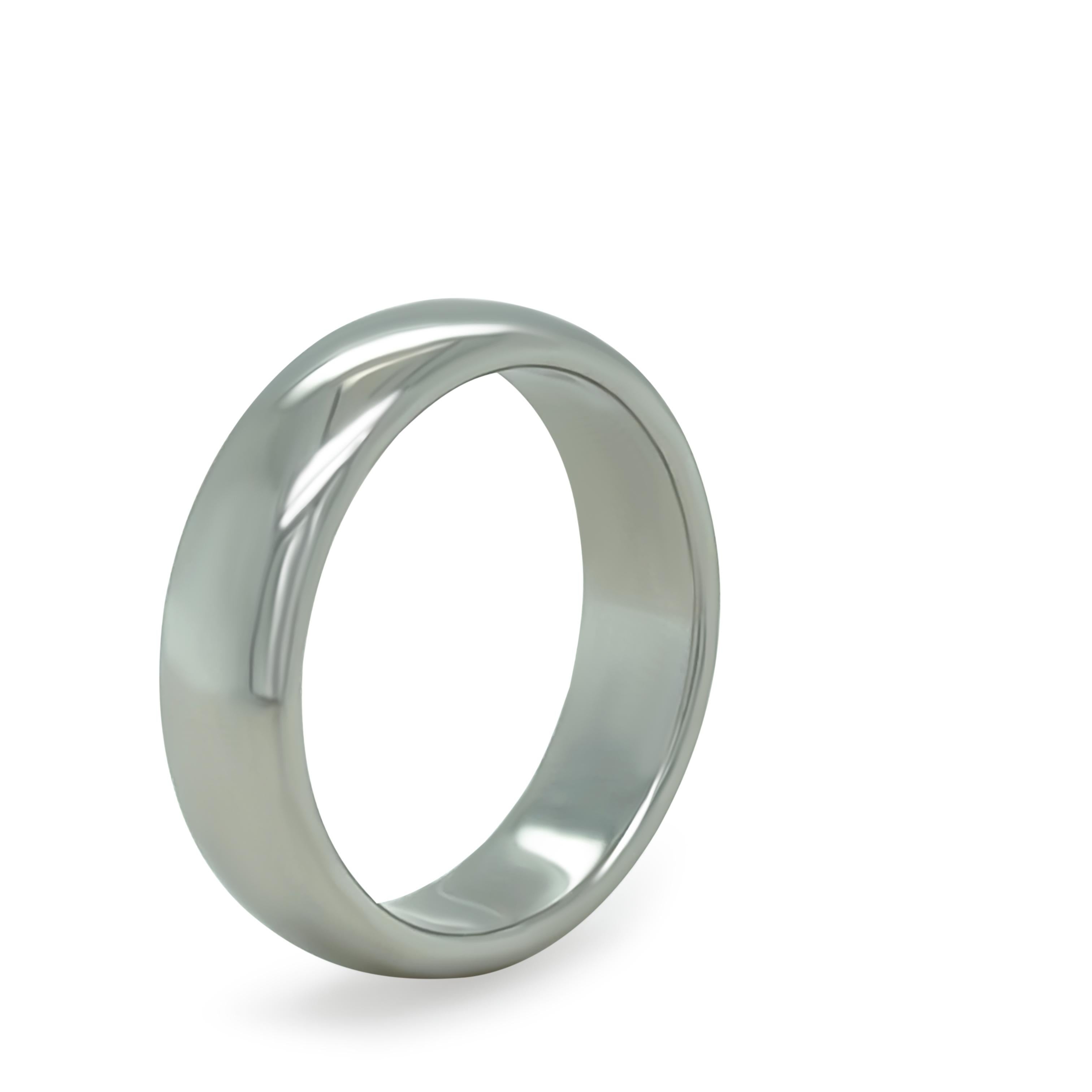Women's Tiffany & Co. Platinum Forever Wedding Band 14.82g For Sale