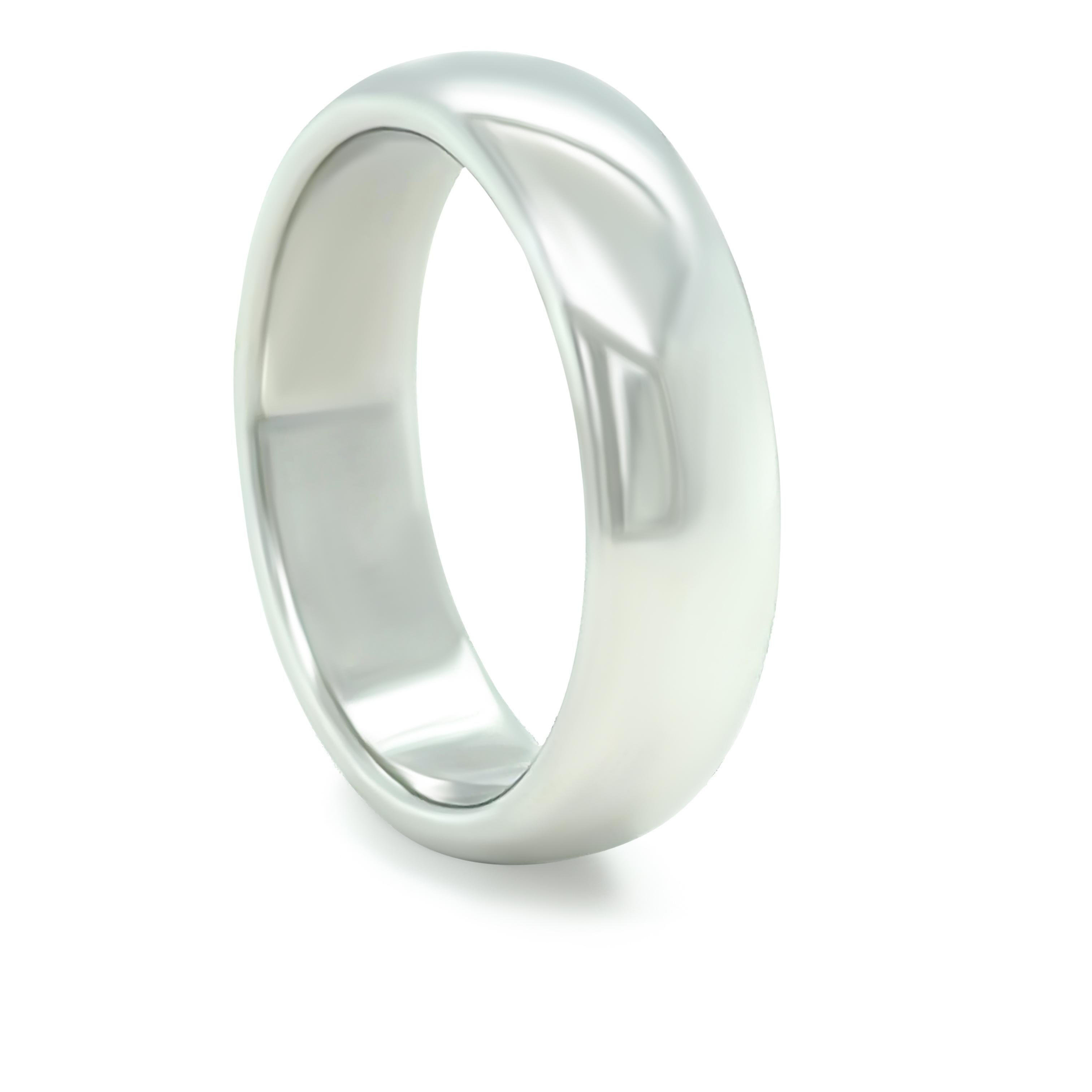 Tiffany & Co. Platinum Forever Wedding Band 14.82g For Sale 3