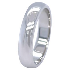 Tiffany & Co Platinum Forever Wedding Band Ring 8.52g