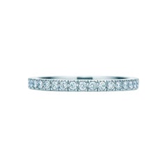 TIFFANY & Co. Anillo Novo de Platino con Diamante en Círculo Completo 6