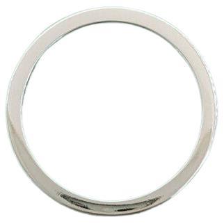 Round Cut Tiffany & Co Platinum Half Circle Wedding/Anniversary Band Ring For Sale