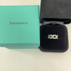 Tiffany & Co. Platinum Hexagon Diamond Ring with 1.20ct of F/VS diamonds- Size 6