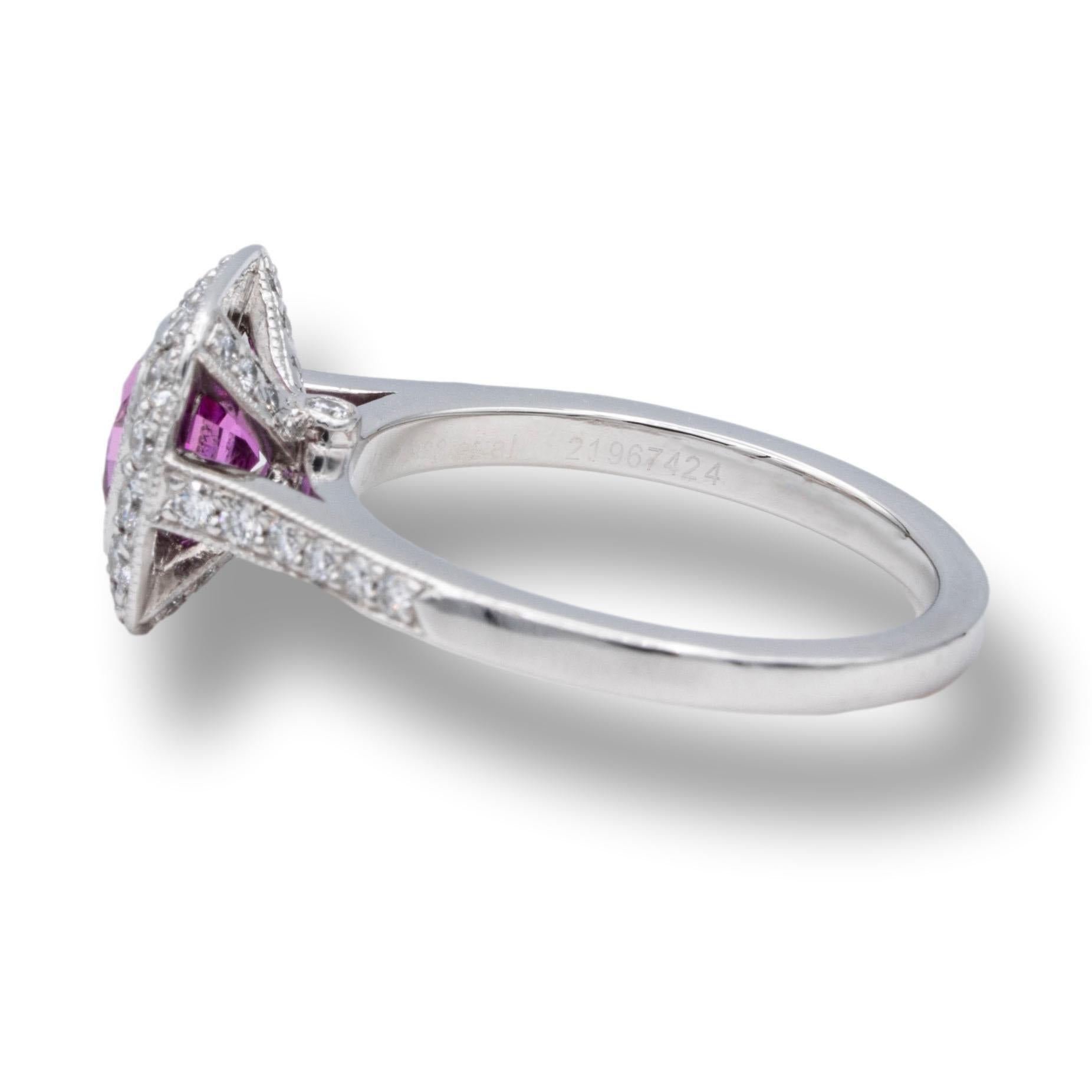 pink diamond engagement ring tiffany