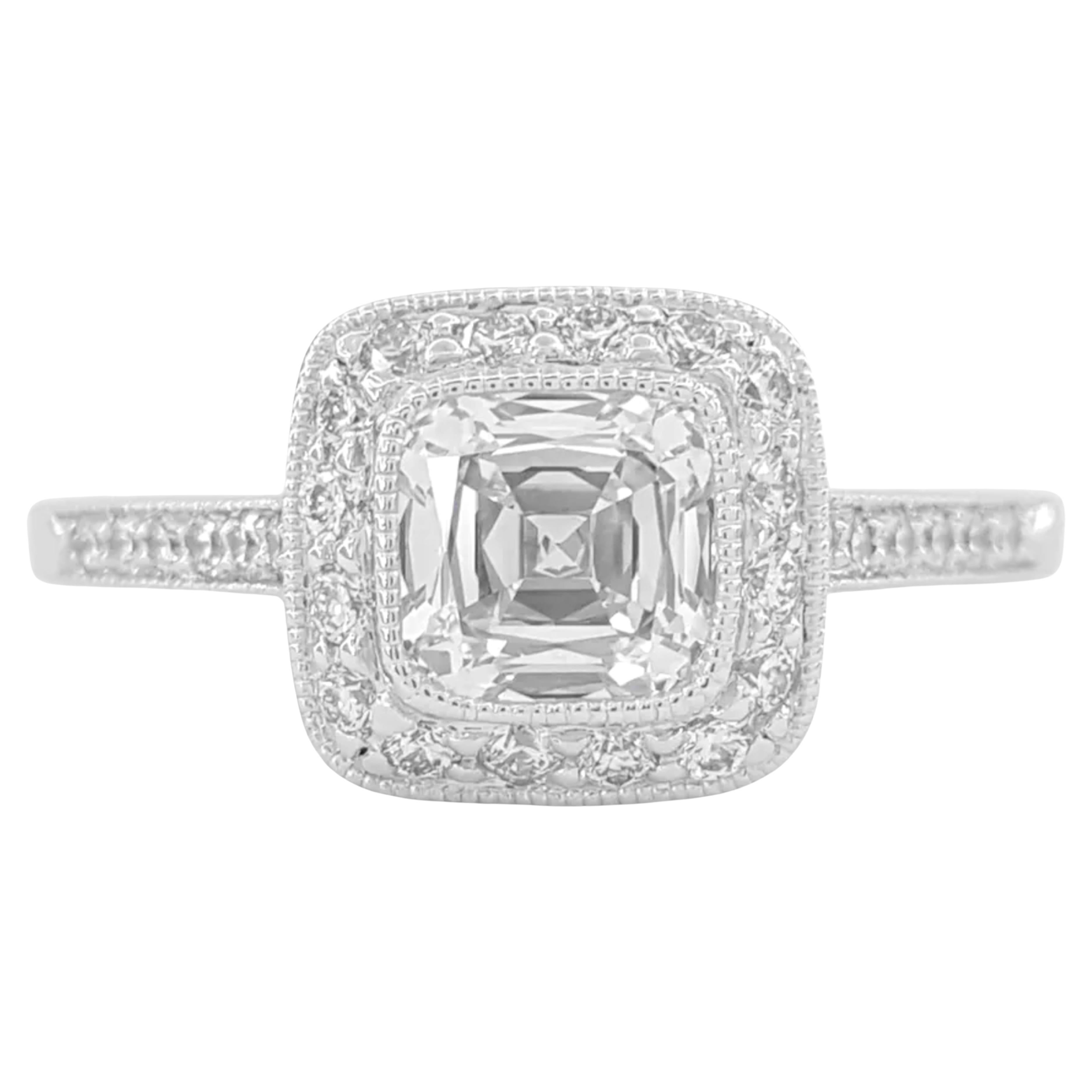 Tiffany & Co. Platinum Legacy engagement ring