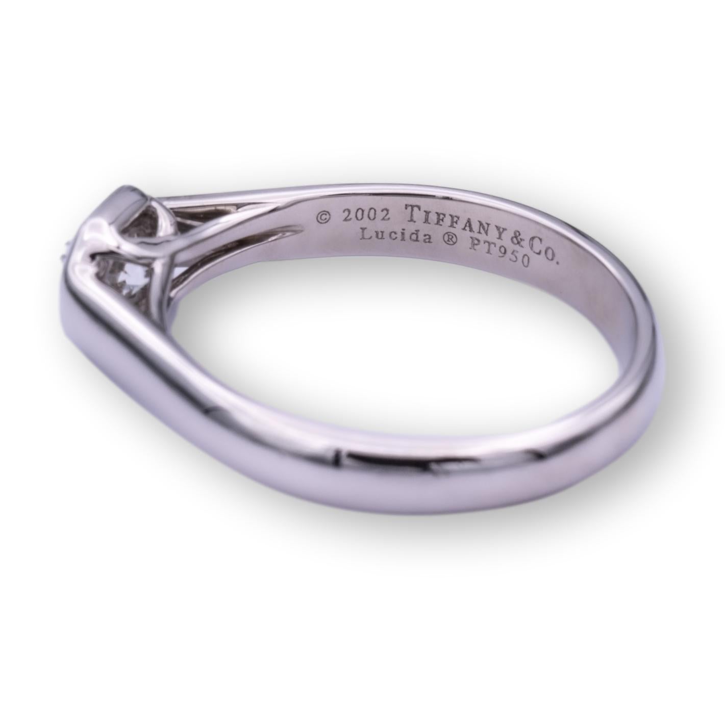 tiffany bezel set engagement ring
