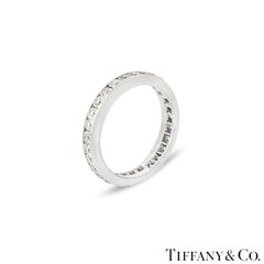 Tiffany & Co. Platinum Lucida Diamond Full Eternity Ring 1.42ct 15264314