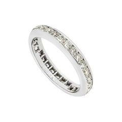 Tiffany & Co. Platinum Lucida Diamond Full Eternity Ring 1.42ct 15264314