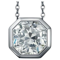 Tiffany & Co. Collier pendentif Lucida en platine avec diamants
