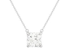 Tiffany & Co. Collier solitaire à diamants LUCIDA en platine