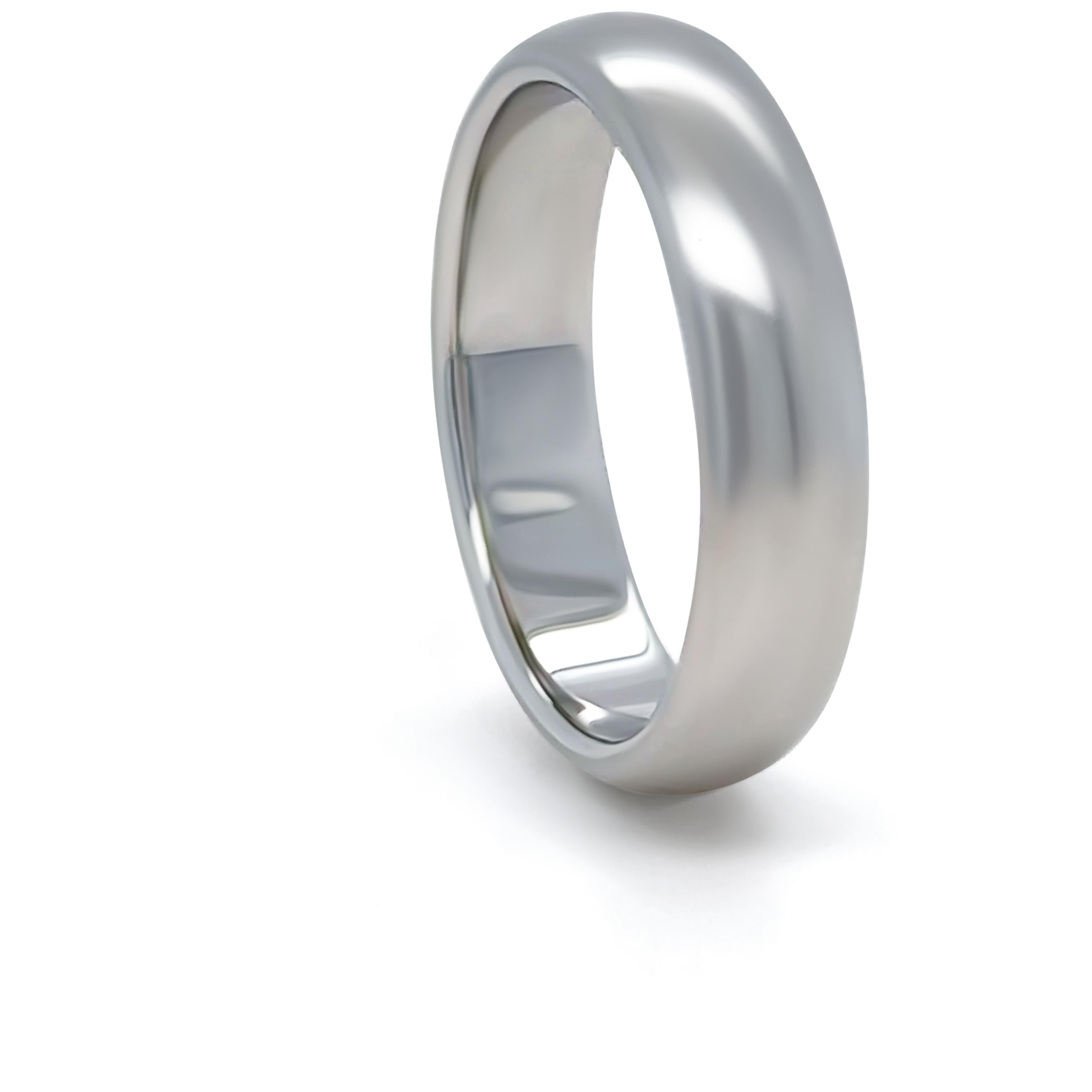Tiffany & Co Platinum Lucida Wedding Band 7.58g For Sale 1