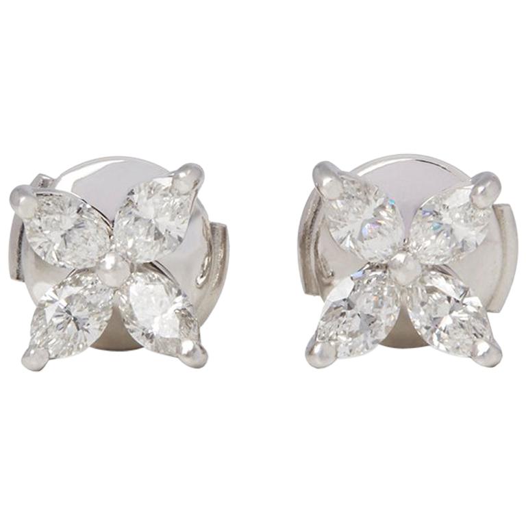 Tiffany marquise earrings Clearance