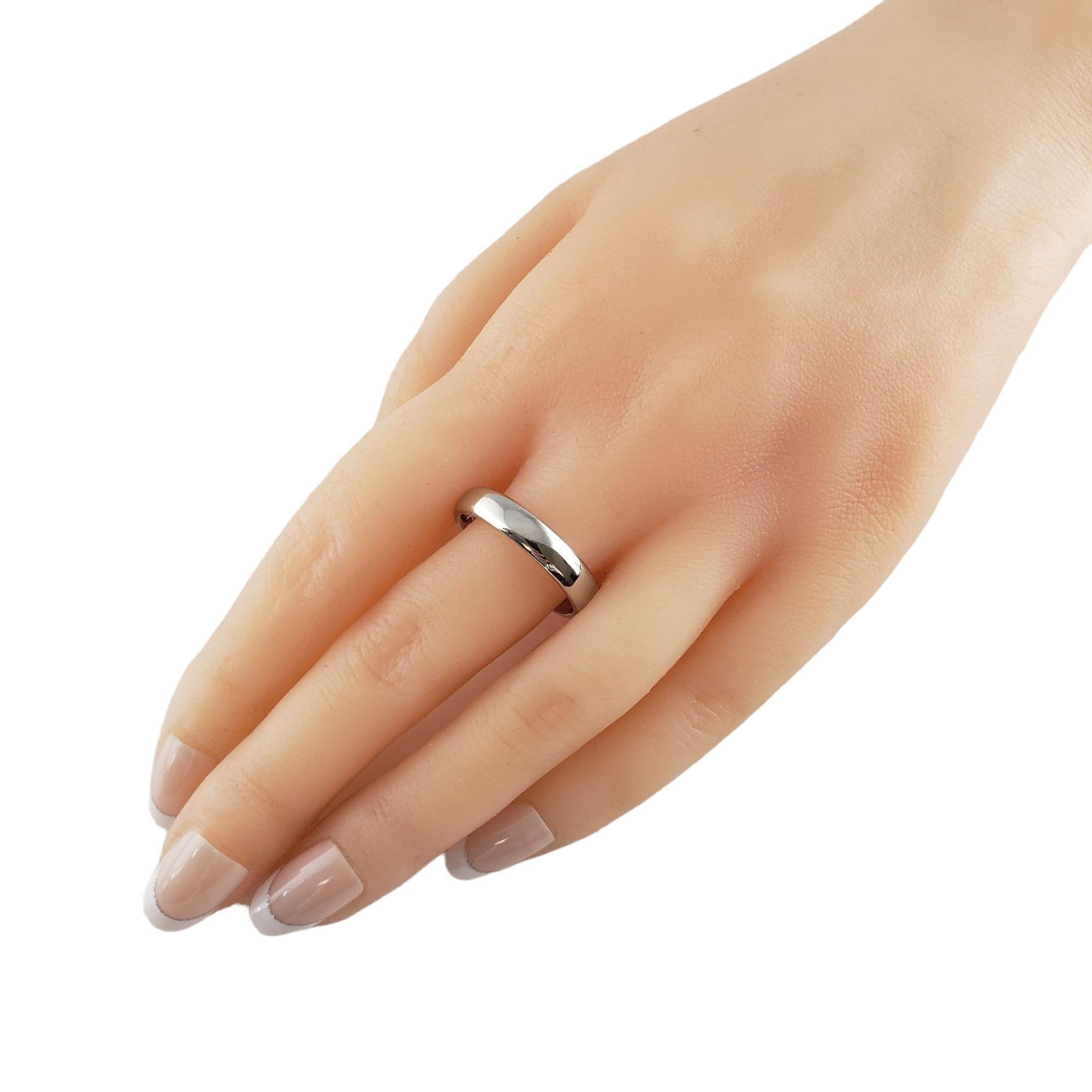 Tiffany & Co. Platinum Men's Wedding Band Ring 4