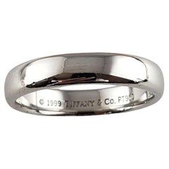 Vintage Tiffany & Co. Platinum Men's Wedding Band Ring
