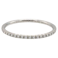 Tiffany 
Co. Platinum Natural Diamond Eternity Band Ring