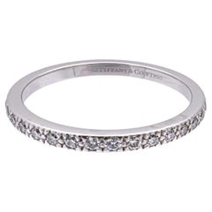 Tiffany & Co. Platinum Novo .36 Carats Total Eternity Band Ring