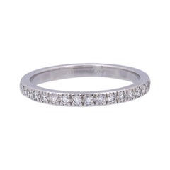 Tiffany & Co. Platinum Novo .36 Carats Total Eternity Band Ring