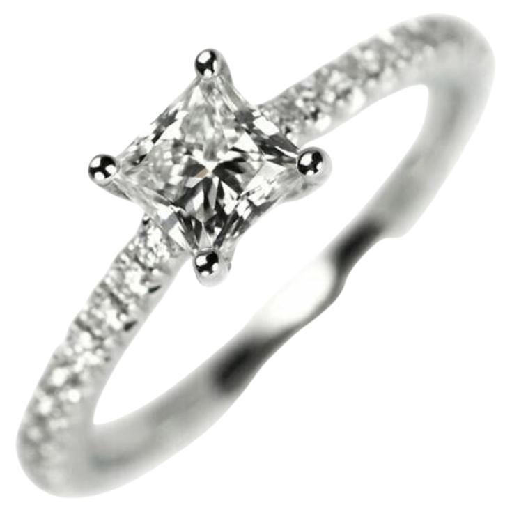 TIFFANY & Co. Bague de fiançailles Novo Princess Cut .52ct Diamond 7 en vente