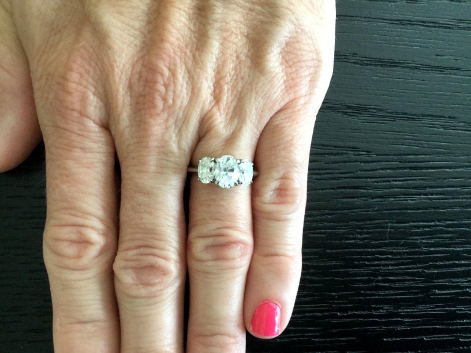 tiffany's oval engagement ring