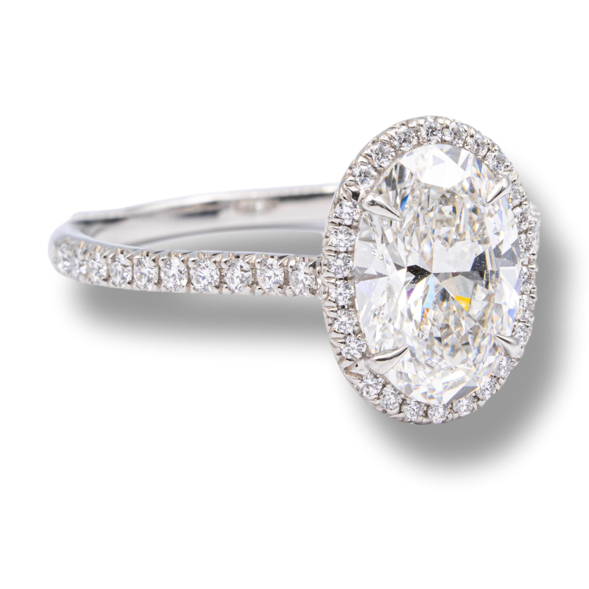 tiffany oval engagement ring