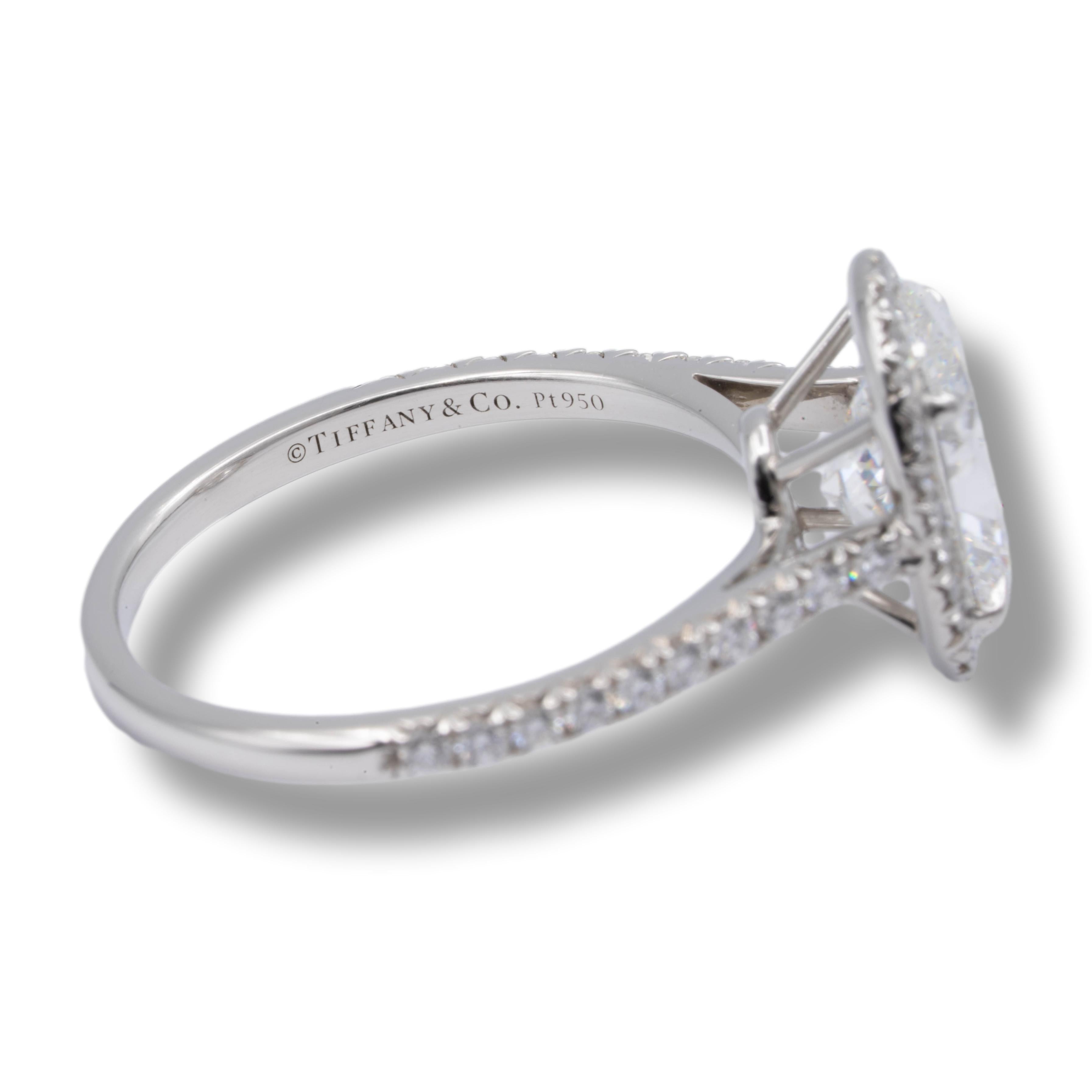 tiffany and co oval diamond ring