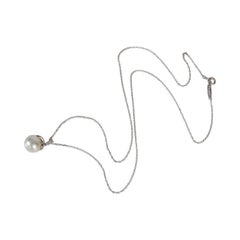 Tiffany & Co. Platinum Pearl and Diamond Fireworks Pendant