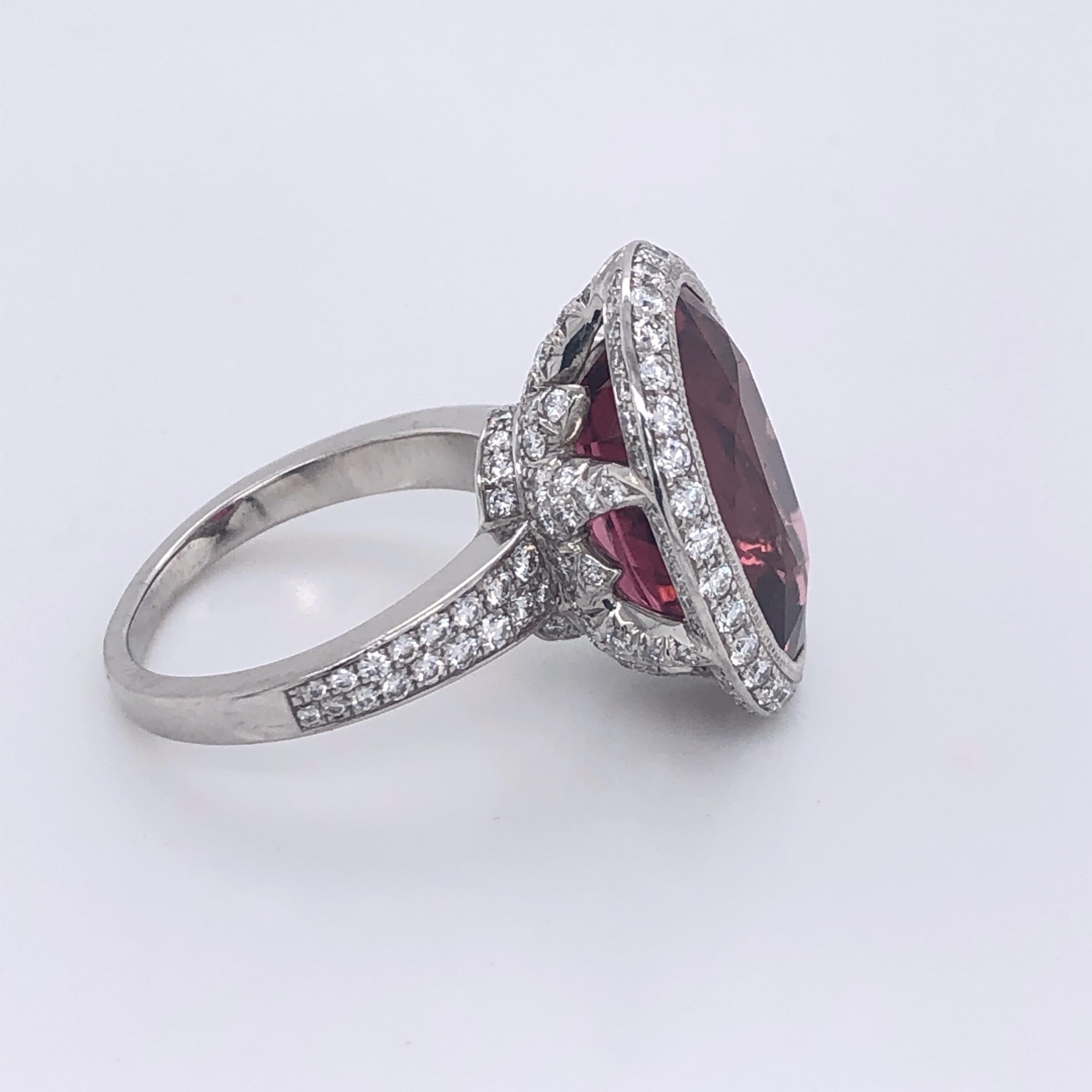 tiffany pink diamond ring