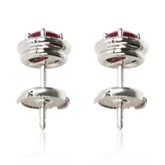 Tiffany & Co. Platinum Ruby and Diamond Soleste Earrings