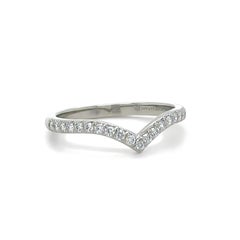Tiffany & Co Platinum Soleste Diamond Ring 0.17ct