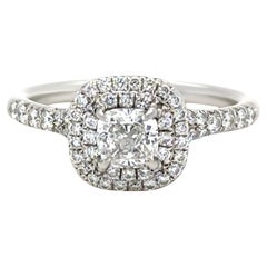 Tiffany & Co. Platinum Soleste Diamond Ring 0.94ct 5.1g Tiffany & Co. Platinum Soleste Diamond Ring 0.94ct 5.1g