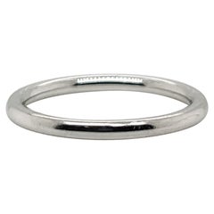 Tiffany & Co. Anello a fascia impilabile in platino