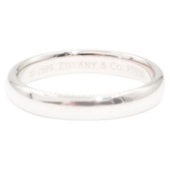 Used Tiffany & Co. Platinum Tiffany Classic Wedding Band Ring