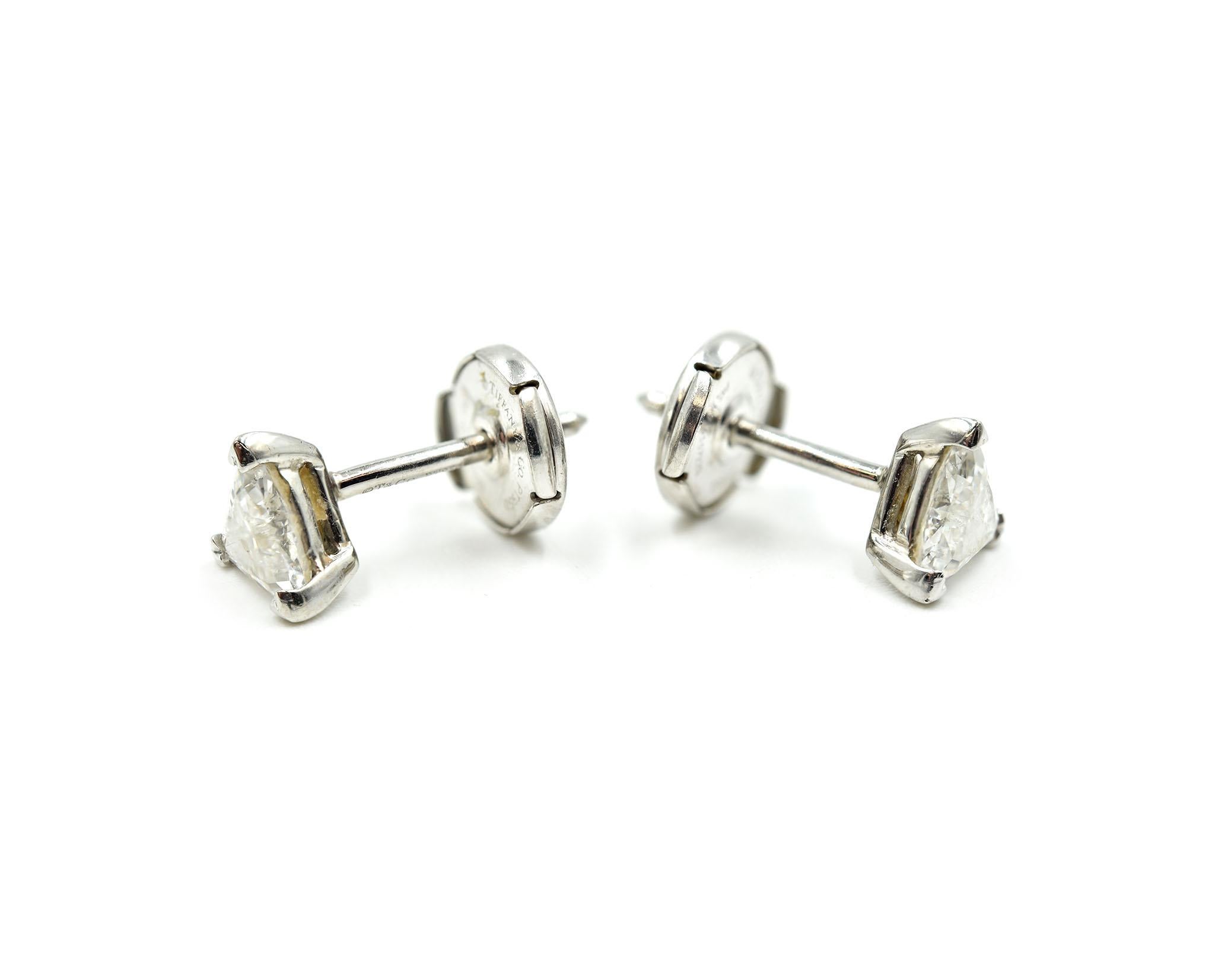 la pousette earring backs platinum