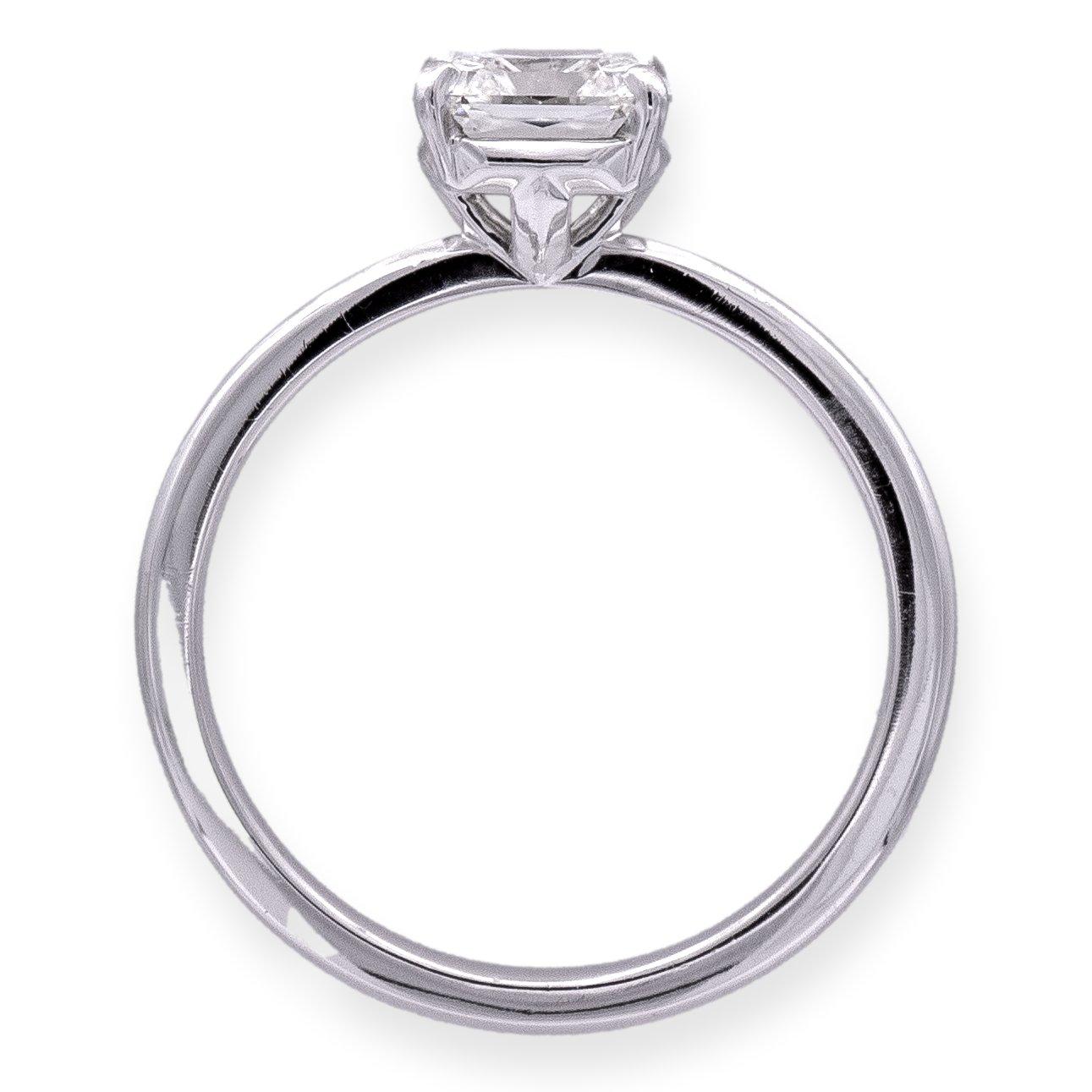 Tiffany & Co. Verlobungsring aus Platin mit True Cut-Diamant 1,04 Karat I VVS1 1