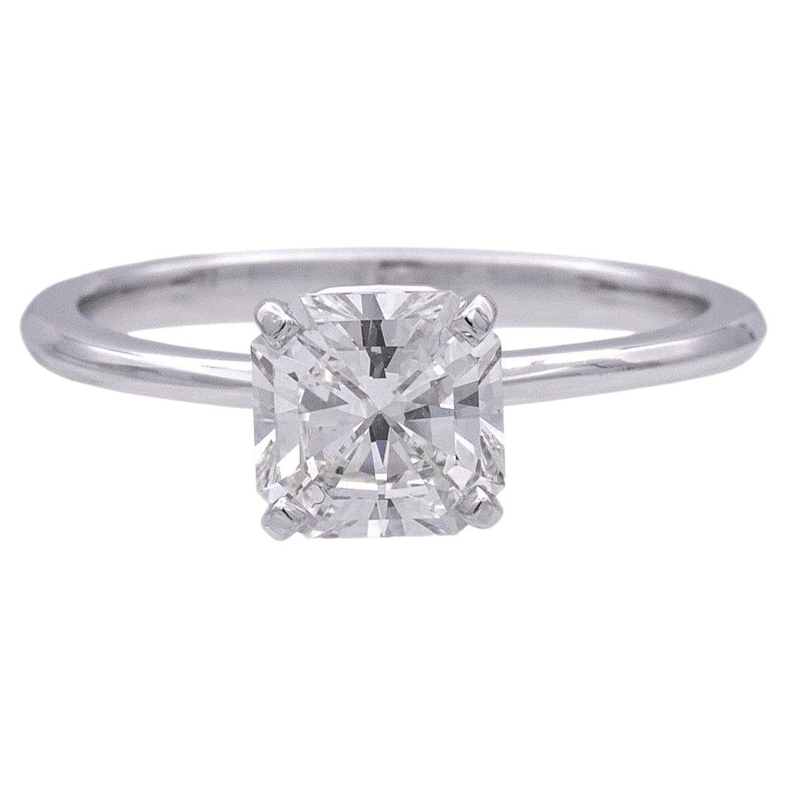Tiffany & Co. Verlobungsring aus Platin mit True Cut-Diamant 1,04 Karat I VVS1