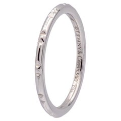 Tiffany & Co. Platin True Ehering aus Platin, 1,5 mm, Größe 6